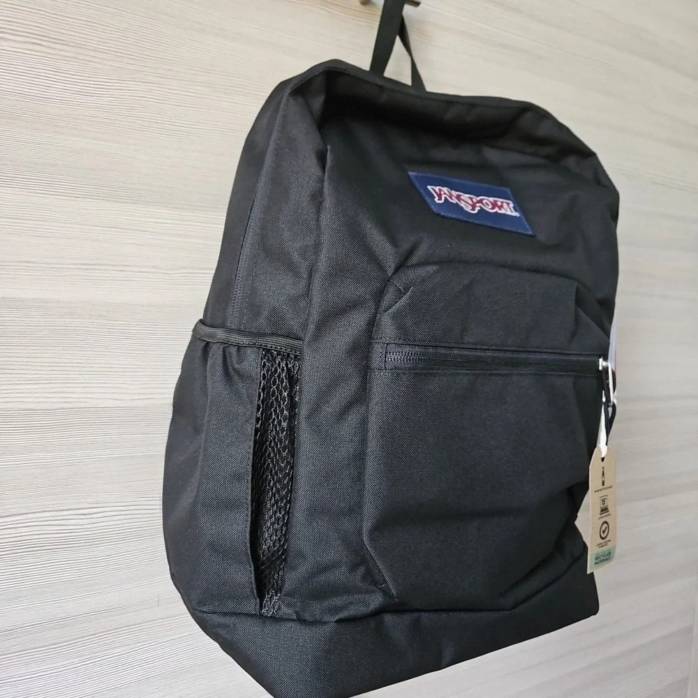 JanSport Black Cross Town Plus 15